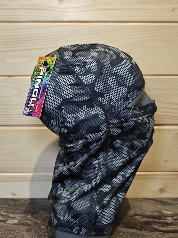 KUKLA PINGU SPORT BLACK CAMOUFLAGE 56-60CM